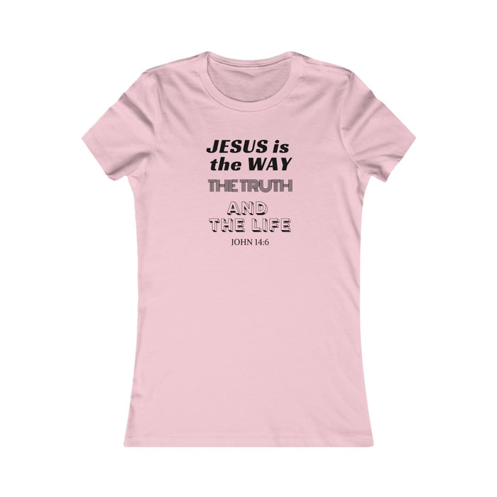 Jesus Is The Way Women's Favorite Tee