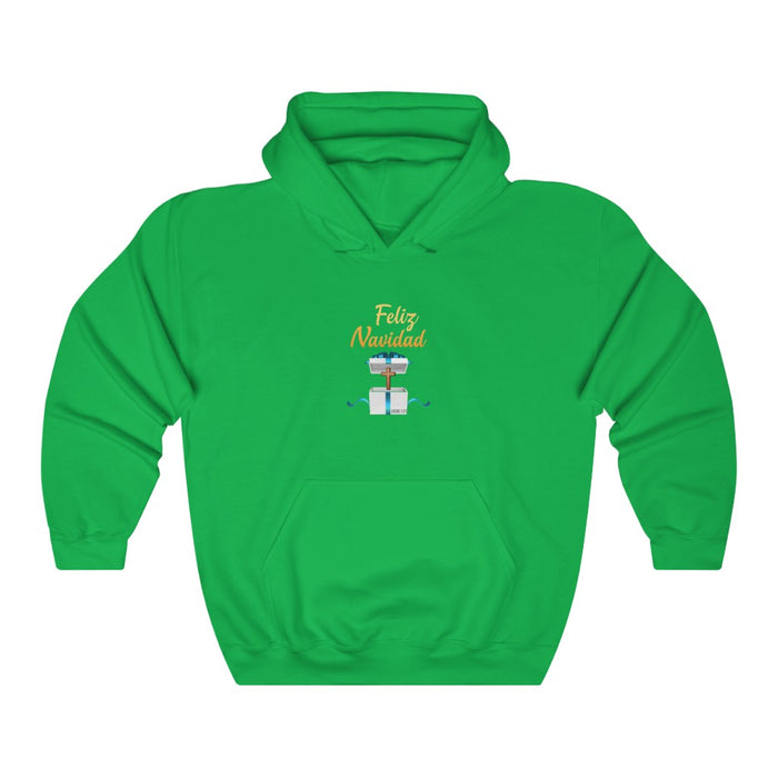 Feliz Navidad Men Unisex Heavy Blend™ Hooded Sweatshirt