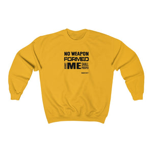 No Weapon Men Unisex Heavy Blend™ Crewneck Sweatshirt
