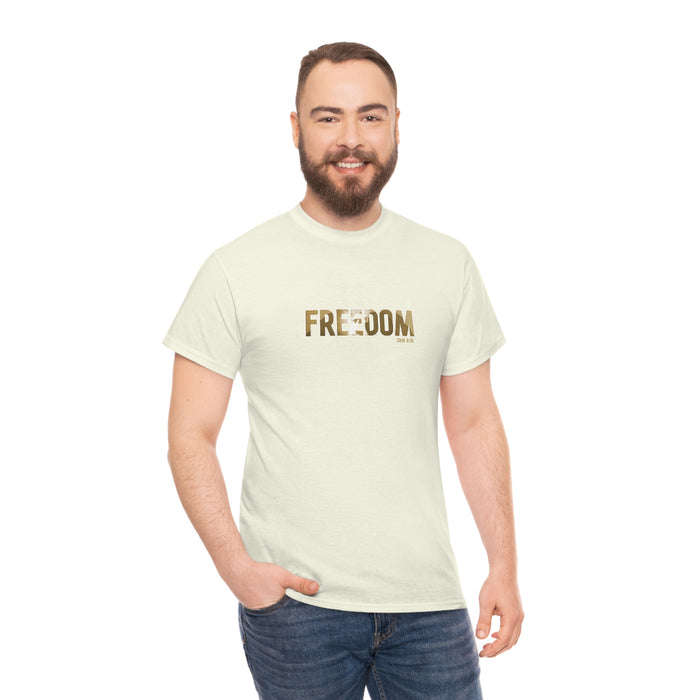 Freedom Men’s Unisex Heavy Cotton Tee